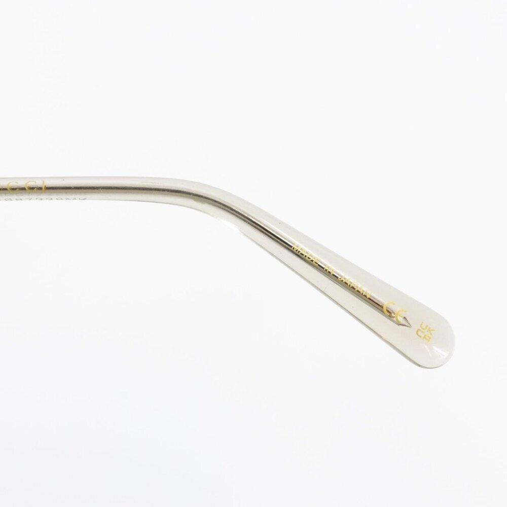 Gucci GG1285 Square Sunglasses Gold Gray OS - Picture 9 of 16